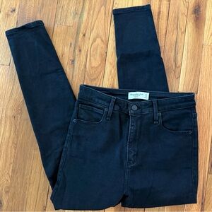 Abercrombie & Fitch Women's Super Skinny High Rise Jeans